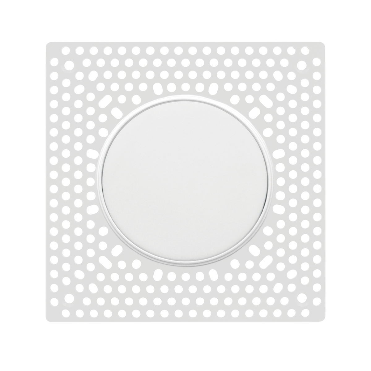 Luxrite LR25454 15W 3" Flat Trimless Push N' Lock Spotlight - CCT Selectable Dual Dimming/universal Voltage