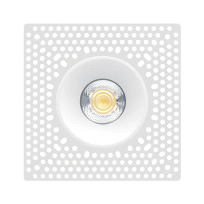 Luxrite LR25455 15W 3" Regressed Trimless Push N' Lock Spotlight - CCT Selectable Dual Dimming/universal Voltage 60º