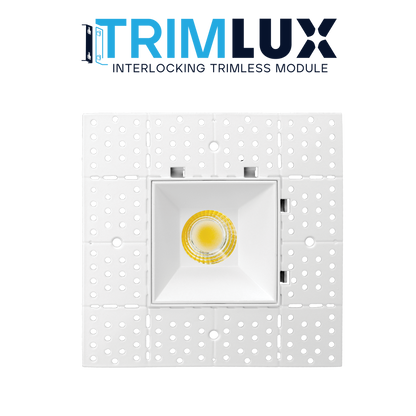 Luxrite LR25470 7W 1" Interlocking Trimless Module - 5CCT Selectable