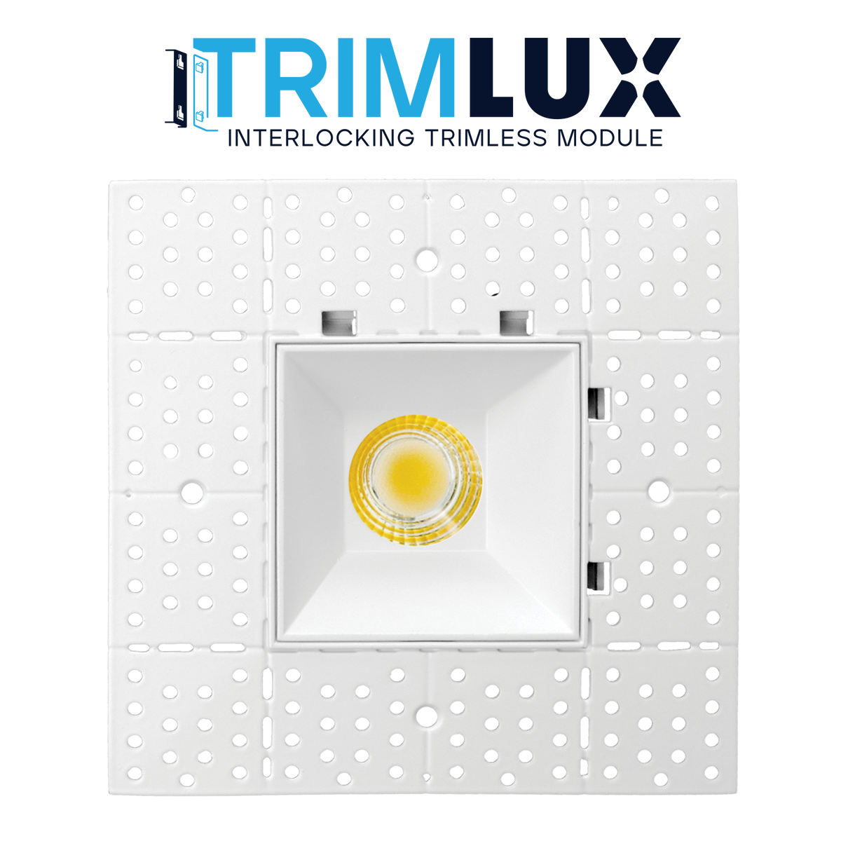Luxrite LR25480 15W 2" Interlocking High Output Trimless Module - 5CCT Selectable