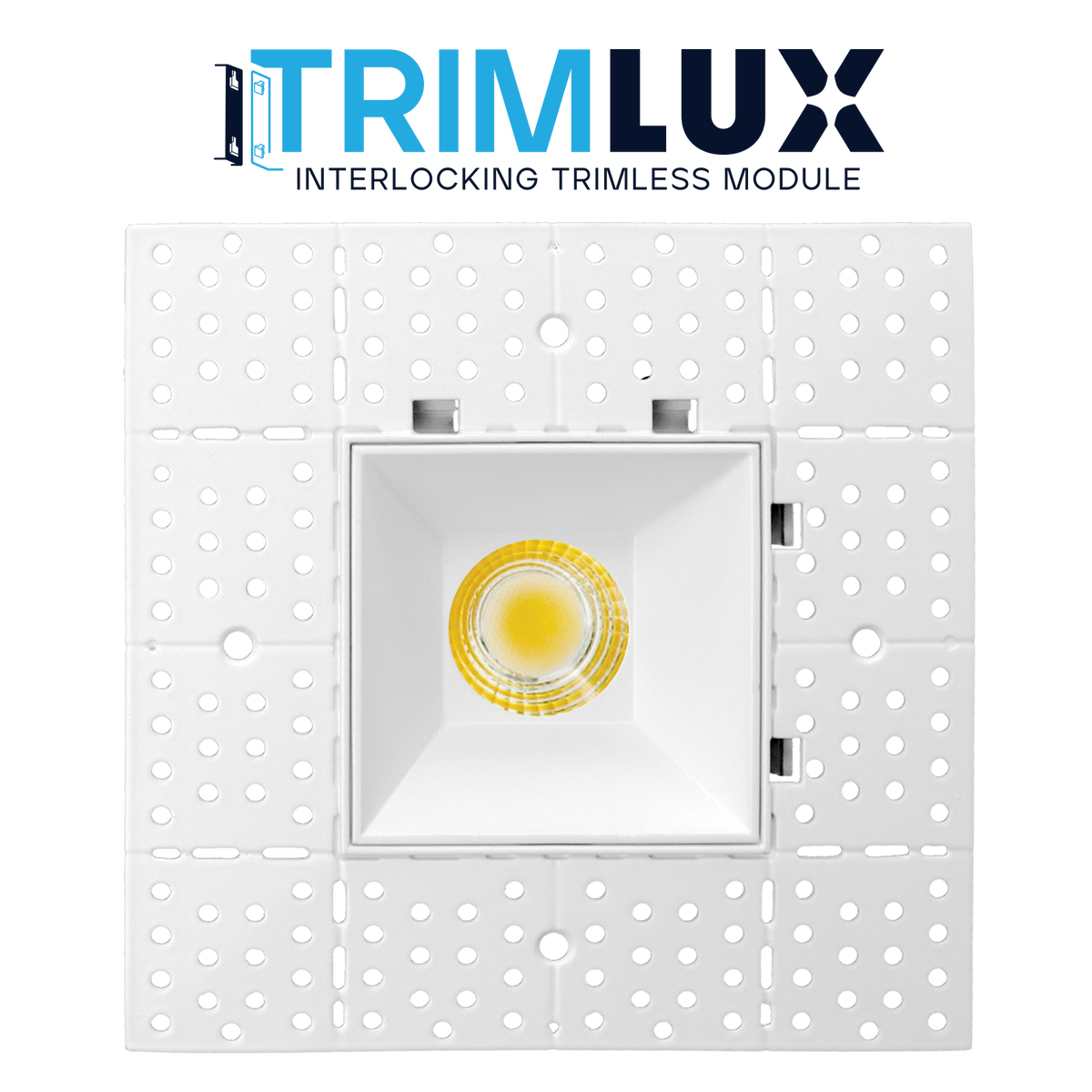 Luxrite LR25490 15W 4" Interlocking Trimless Module - 5CCT Selectable