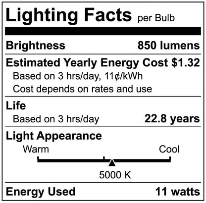 Luxrite LR31609 PAR30 11W 5000K LED Light Bulb