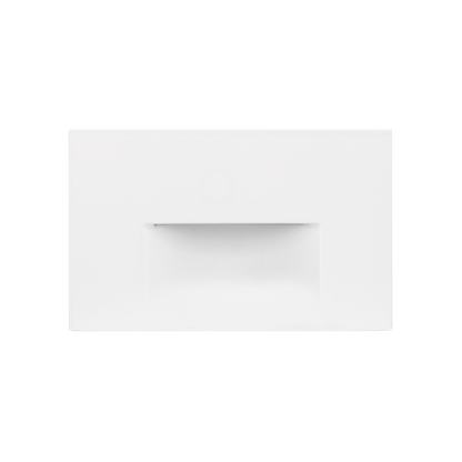 Luxrite LR38002 3W Standard Horizontal Step-light - 5CCT Selectable White Finish