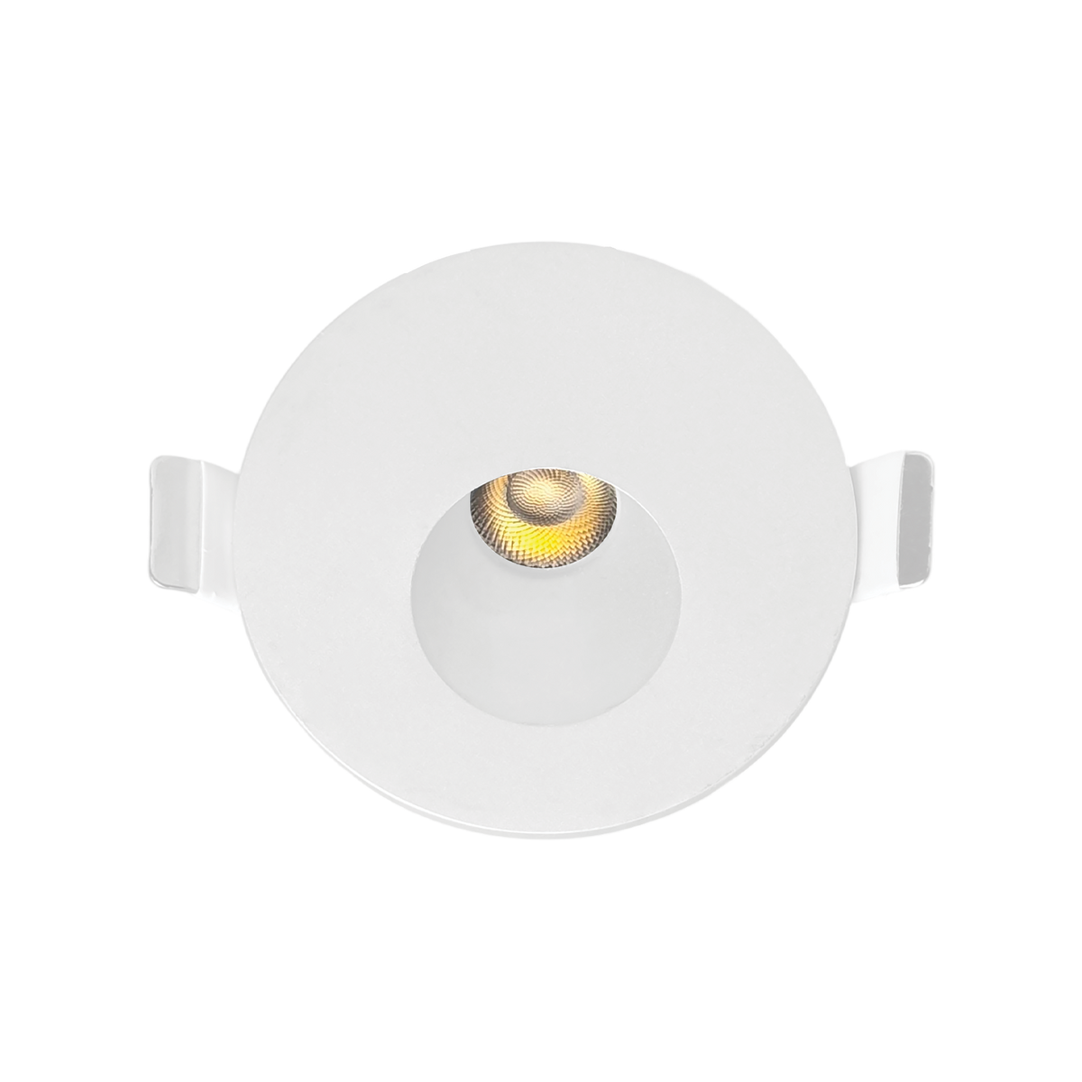 Luxrite LR38020 5W Clip-in Round Step-light - 5CCT Selectable White Finish