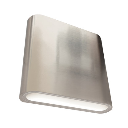 Luxrite LR40301 18W 5" Up/down & CCT Selectable Wall Sconce - Brushed Nickel Finish