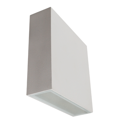 Luxrite LR40310 15W 5" Up/down & CCT Selectable Wall Sconce - White Finish