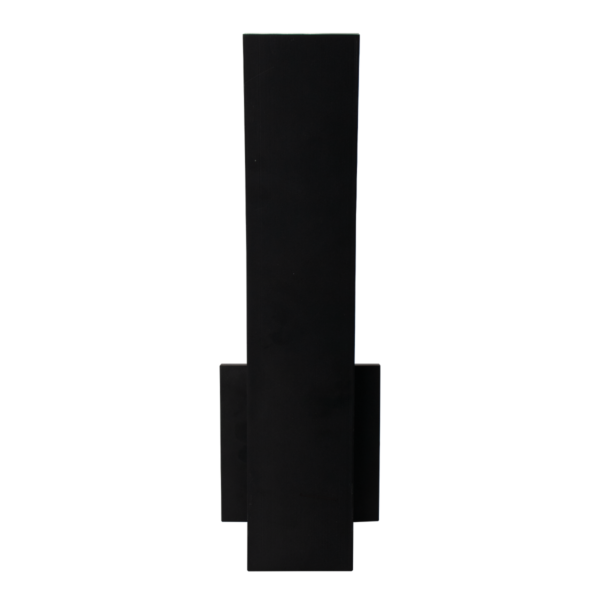 Luxrite LR40327 15W 15" Curved Outdoor Wall Sconce - CCT Selectable - Black Finish