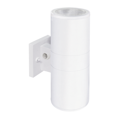 Luxrite LR40331 12" Up-down/cct/wattage Selectable Outdoor Cylinder - Dual Dimming