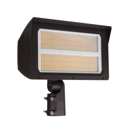 Luxrite LR40378 300W Universal Flood Light Slipfitter - CCT & Wattage Selectable