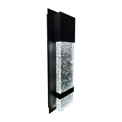 Luxrite LR40390 12W 14" Bubble Glass Designer Wall Sconce - CCT Select