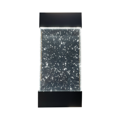 Luxrite LR40395 12W 12" Up + Downlight Bubble Glass Designer Wall Sconce - CCT Select