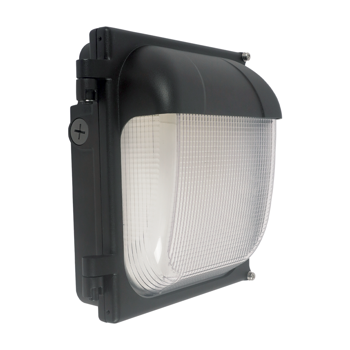 Luxrite LR40580 60W Micro Wallpack CCT & Wattage Selectable - Photocell Sensor