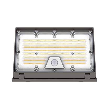 Luxrite LR40585 60W Full Cutoff Optic Selectable Wallpack - CCT & Wattage Selectable - Photocell