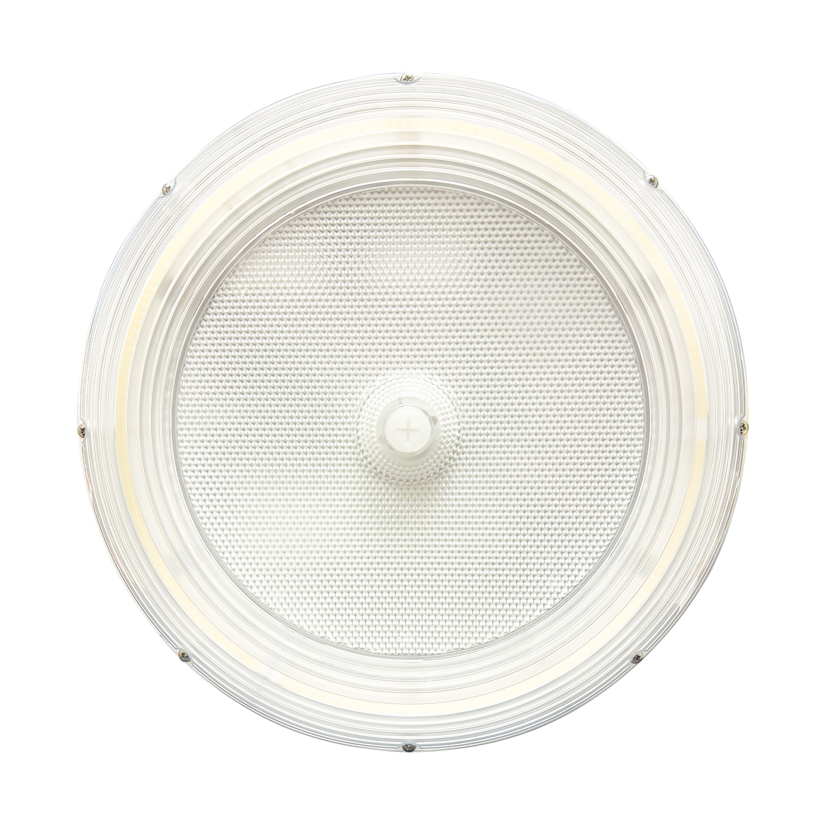 Luxrite LR40720 100W Round Garage Canopy - 3CCT & 4 Wattage Selectable - Optional Upward Light