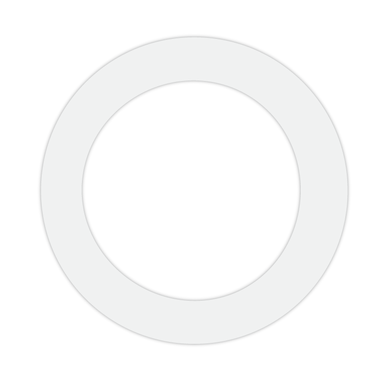 Luxrite LR41023 Goof Ring 6-8" White
