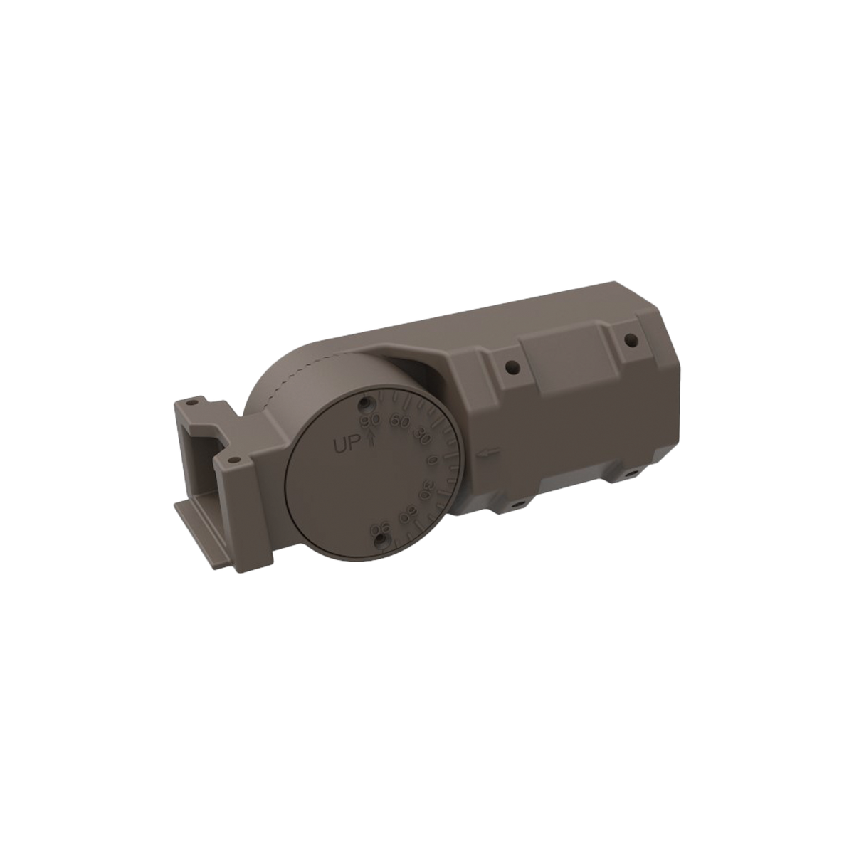 Luxrite LR41135 Adjustable Shoebox Light Slipfitter Mount