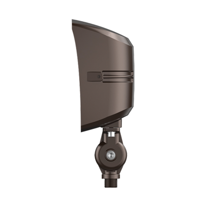 Luxrite LR41372 80W Universal Flood Light Knuckle + Trunnion Mount - 3CCT/3 WATT/3 Beam Angle Selectable
