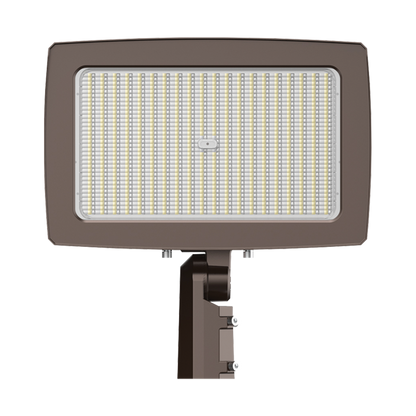 Luxrite LR41378 300W Universal Flood Lightknuckle Mount - 3CCT/3 WATT/3 Beam Angle Selectable
