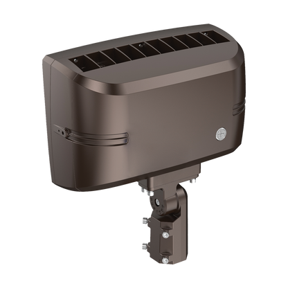 Luxrite LR41378 300W Universal Flood Lightknuckle Mount - 3CCT/3 WATT/3 Beam Angle Selectable