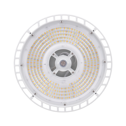 Luxrite LR41543 150W UFO Highbay 2CCT & 3WATTAGE Selectable - White Finish