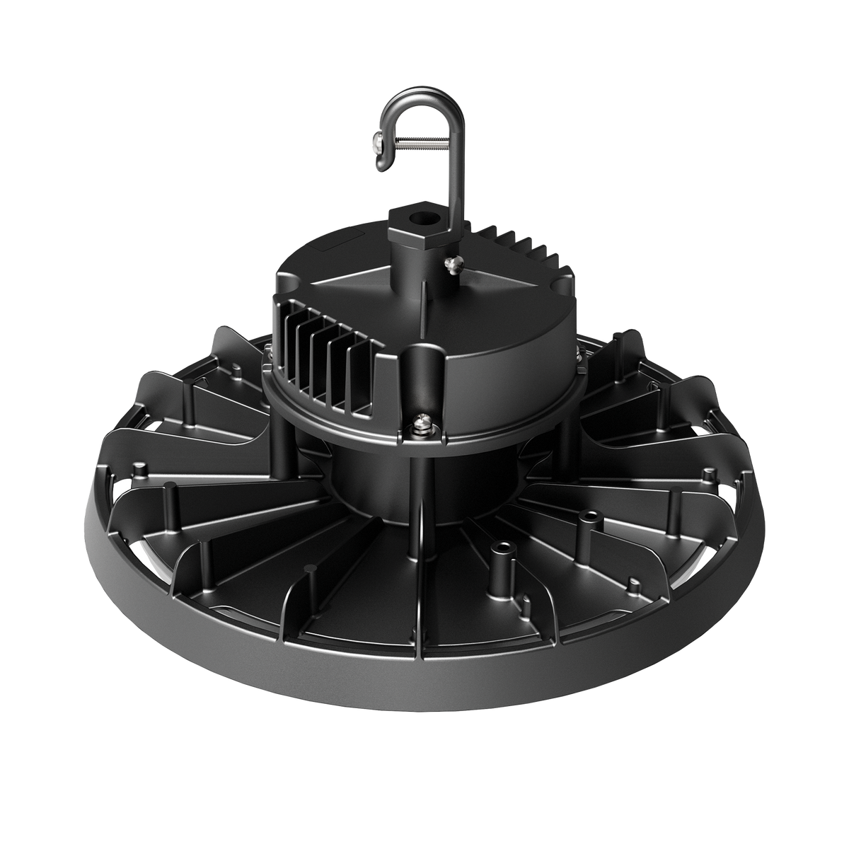 Luxrite LR41560 150W UFO Highbay 3CCT/3WATT & 3 Beam Selectable - Black Finish