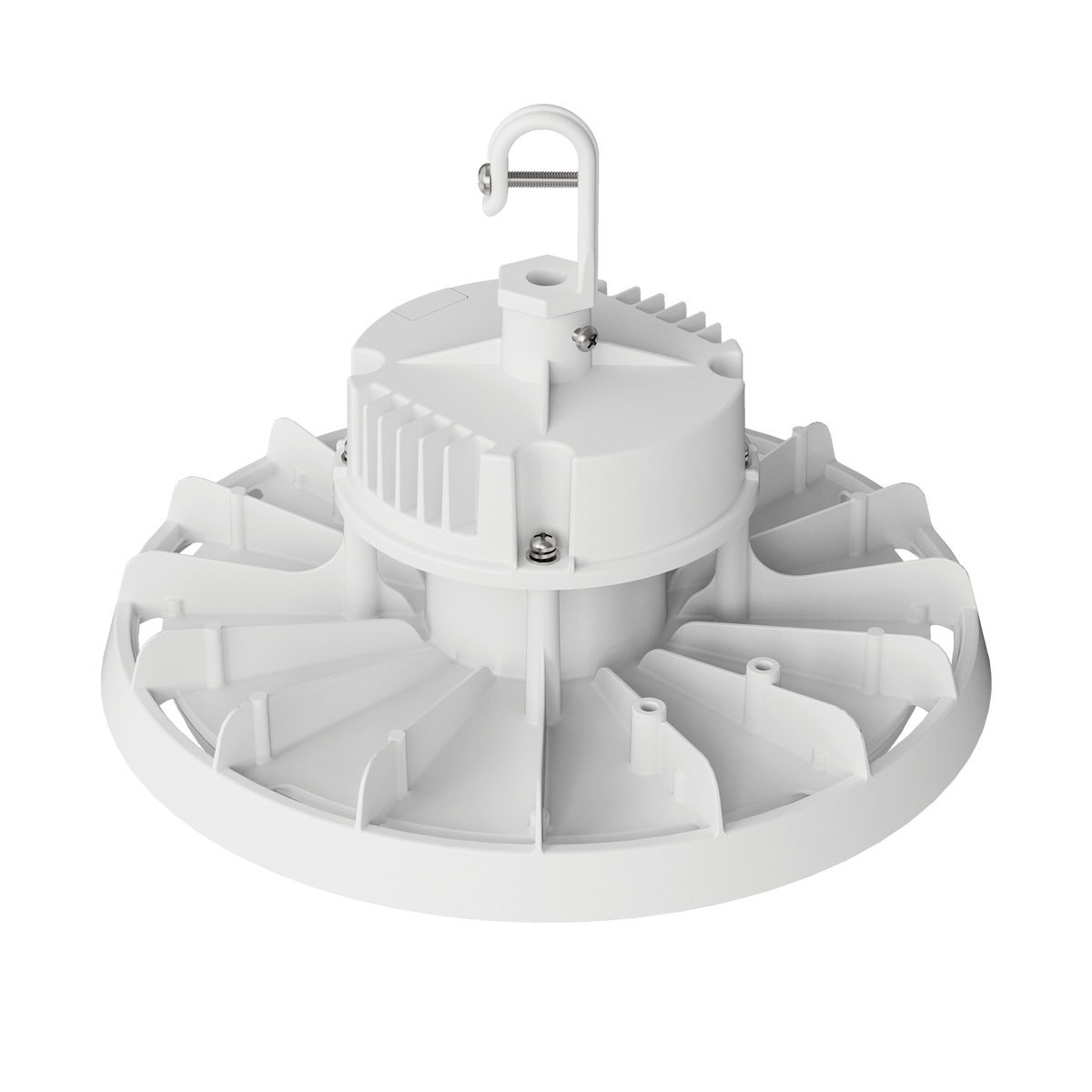 Luxrite LR41561 150W UFO Highbay 3CCT/3WATT & 3 Beam Selectable - White Finish