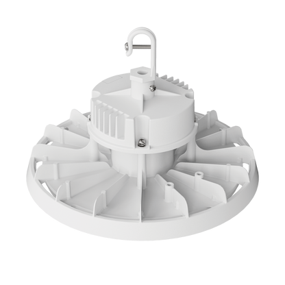 Luxrite LR41561 150W UFO Highbay 3CCT/3WATT & 3 Beam Selectable - White Finish