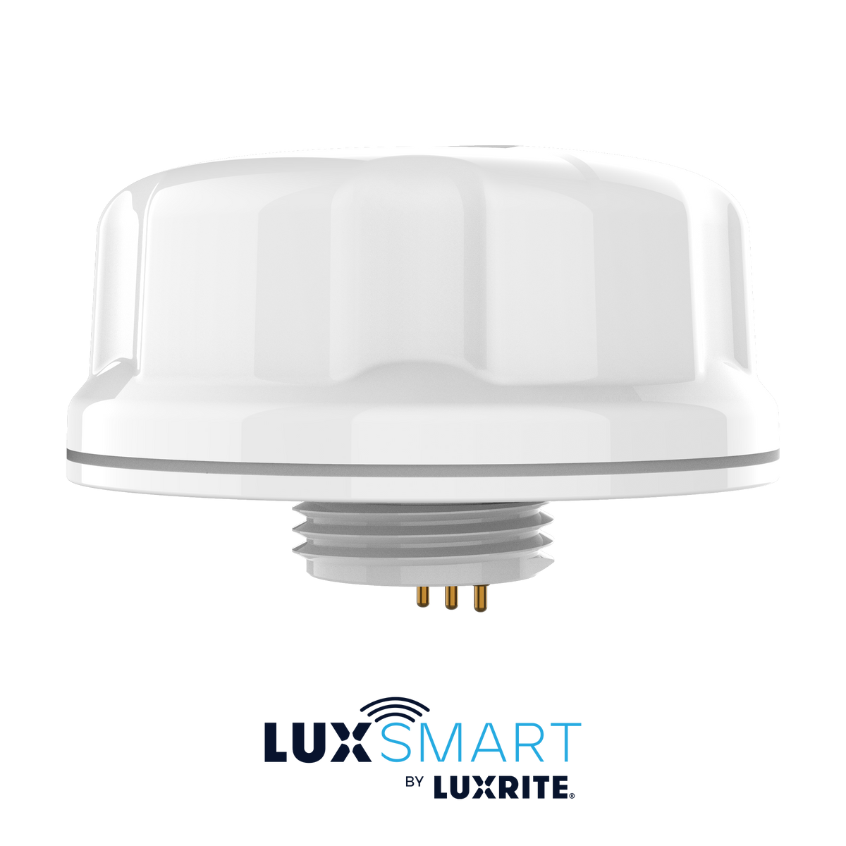 Luxrite LR41704 Bi-level Adjustable Microwave Smart Motion Sensor - Recepticle