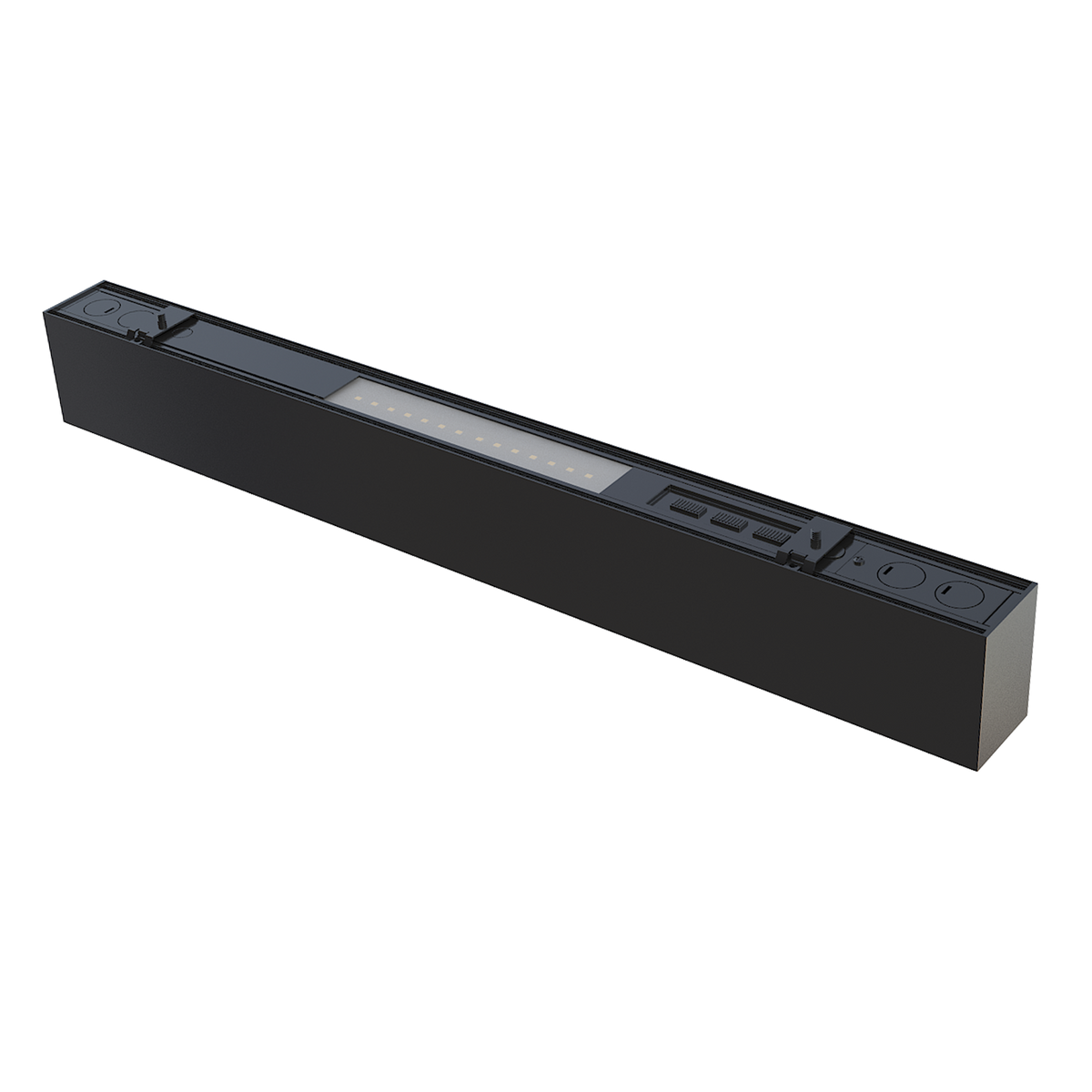 Luxrite LR42606 2' Architectural Linkable Linear 3 CCT/3 Wattage/up-down Selectable - Black