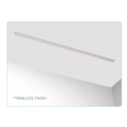 Luxrite LR42657 Architectural Linkable Linear - 6' Trimless Mount Kit