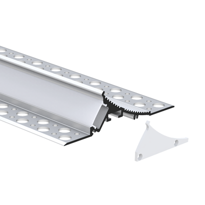 Luxrite LR43070 96" Trimless Mount 0.49" Channel Kit