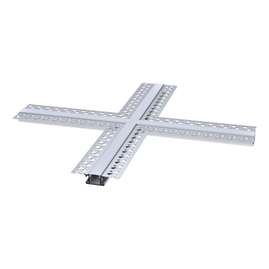 Luxrite LR43091 Recessed 0.55" Plaster-in X-connector
