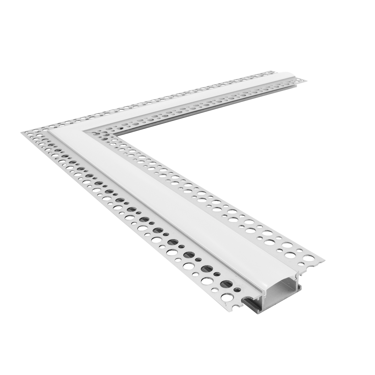Luxrite LR43106 Recessed 0.82" Plaster-in Lateral Corner