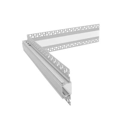 Luxrite LR43117 Recessed 0.62" Plaster-in Inside Corner