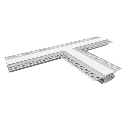 Luxrite LR43119 Recessed 0.62" Plaster-in T-connector