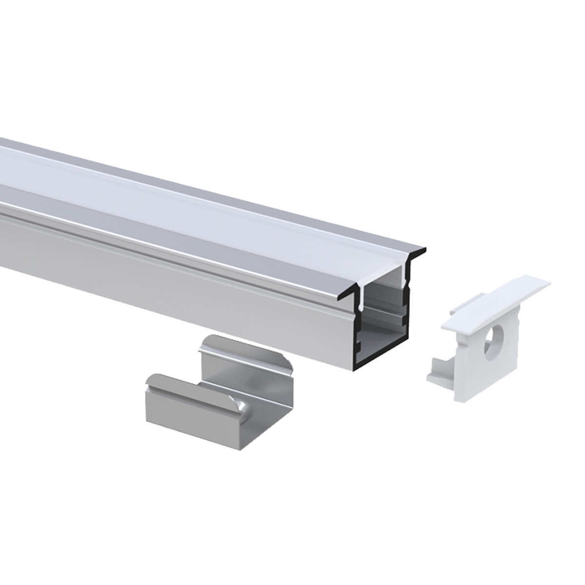 Luxrite LR43150 96" Recessed 0.48" Channel
