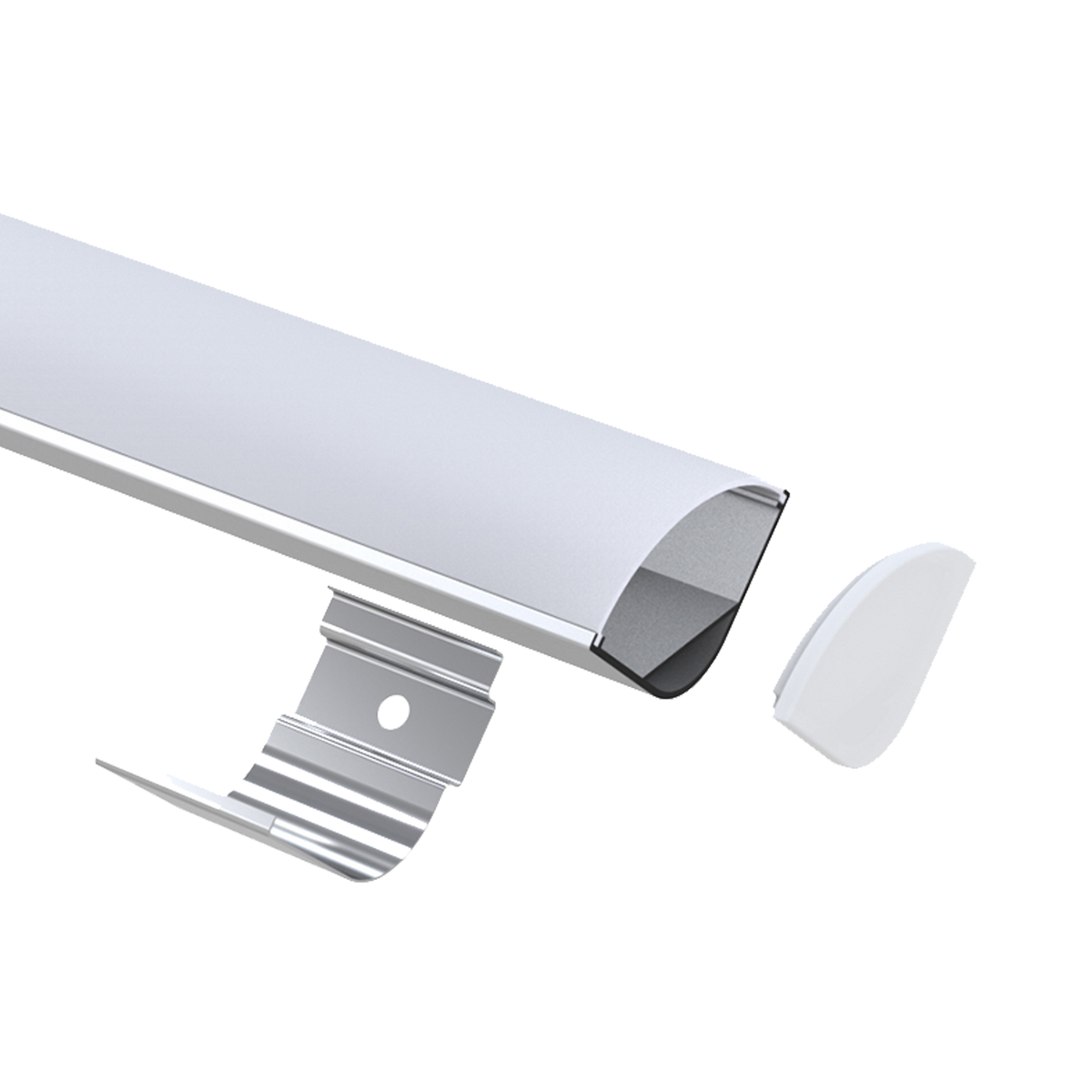 Luxrite LR43300 96" Corner Mount 0.8" Channel