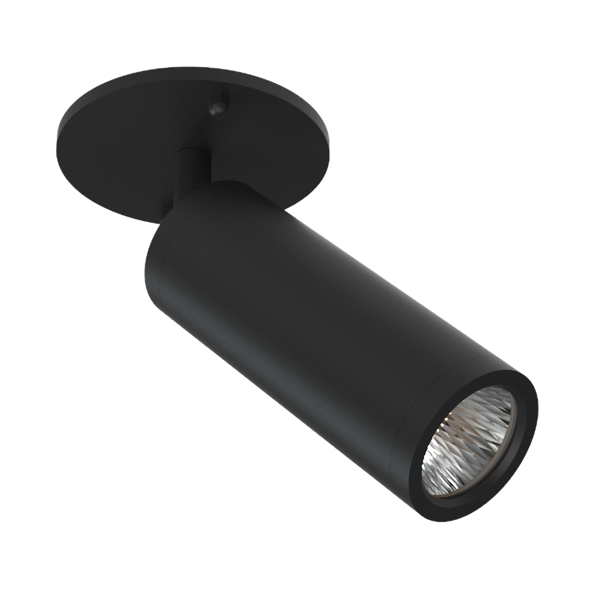 Luxrite LR43736 2.5" Cylinder System - Surface Mount Monopoint Black Finish