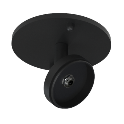 Luxrite LR43736 2.5" Cylinder System - Surface Mount Monopoint Black Finish