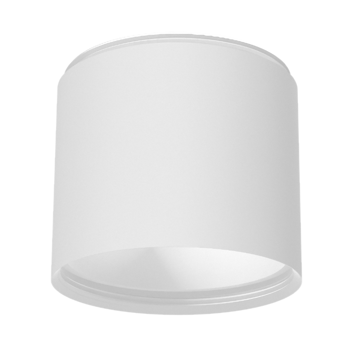 Luxrite LR43745 2.5" Cylinder System - 2" Extender White Finish