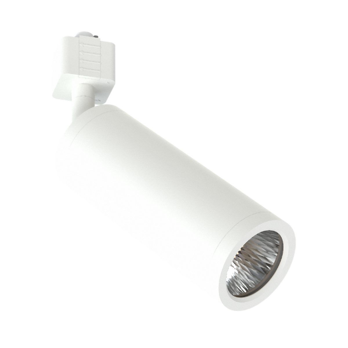 Luxrite LR43747 2.5" Cylinder System - H-track Adapter White Finish