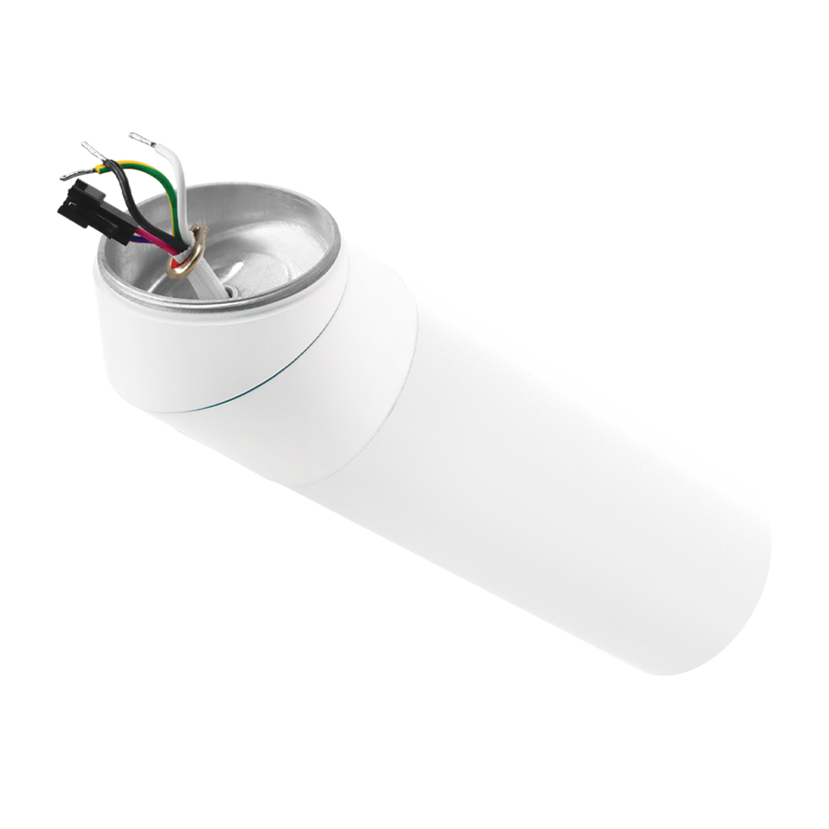 Luxrite LR43753 2.5" Cylinder System - 45º Adjustable Extender White Finish