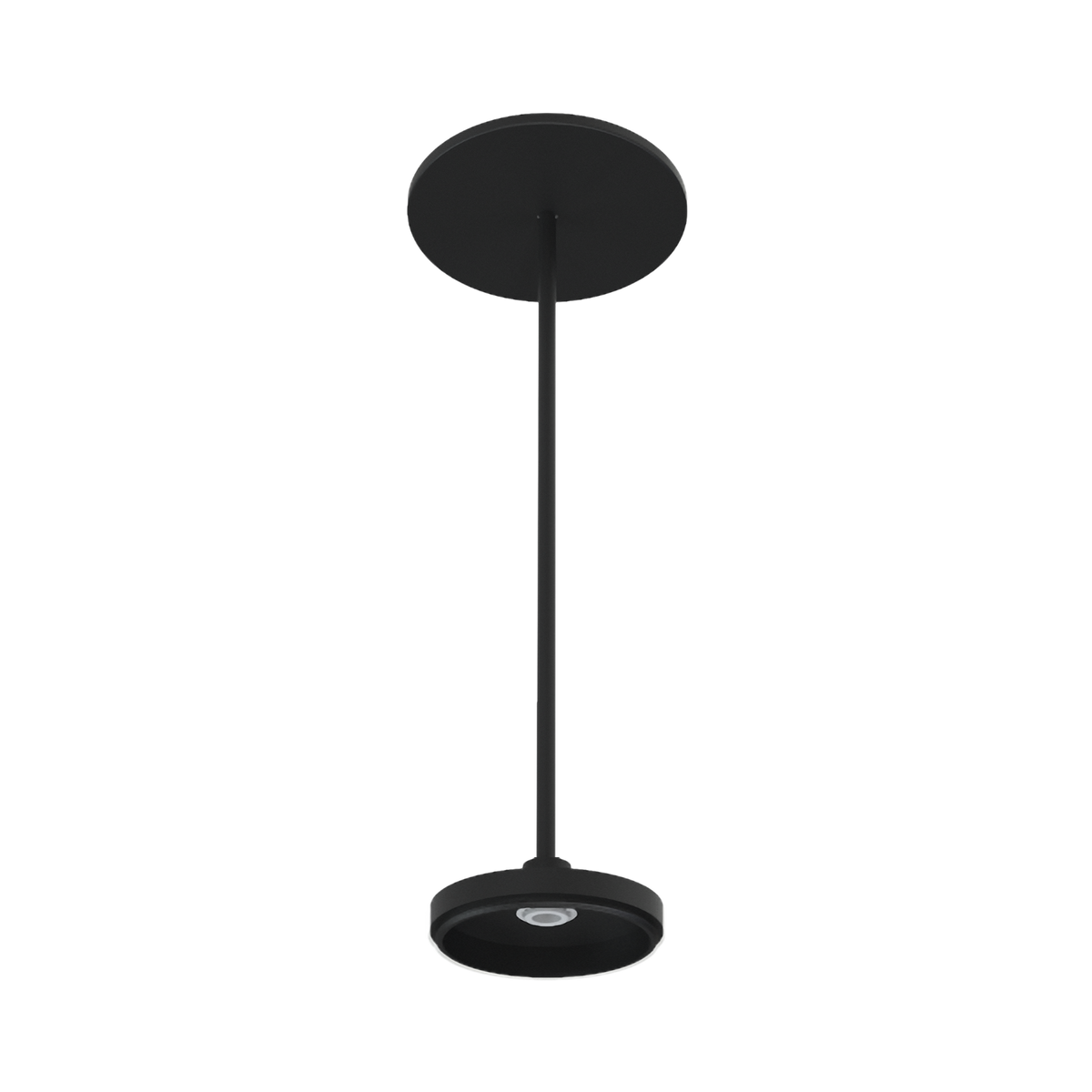 Luxrite LR43786 4.5" Cylinder System - Surface Mount 8' Cable Black Finish