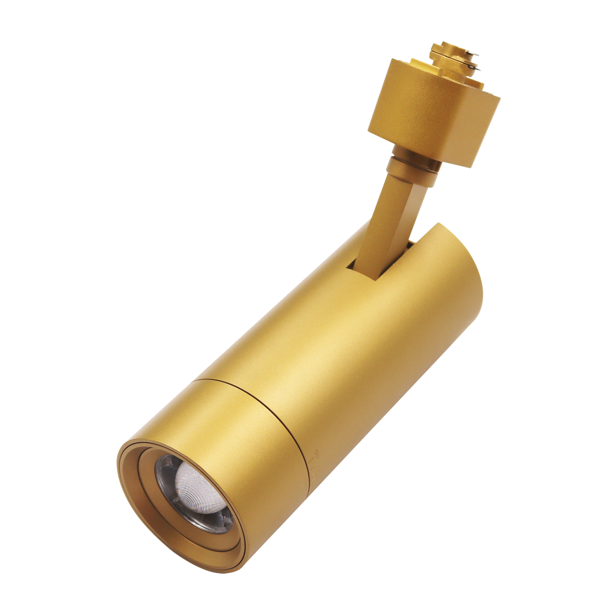 Luxrite LR43876 15W 2.5" Zoomable H-track Head - 5 CCT Selectable Brass Finish