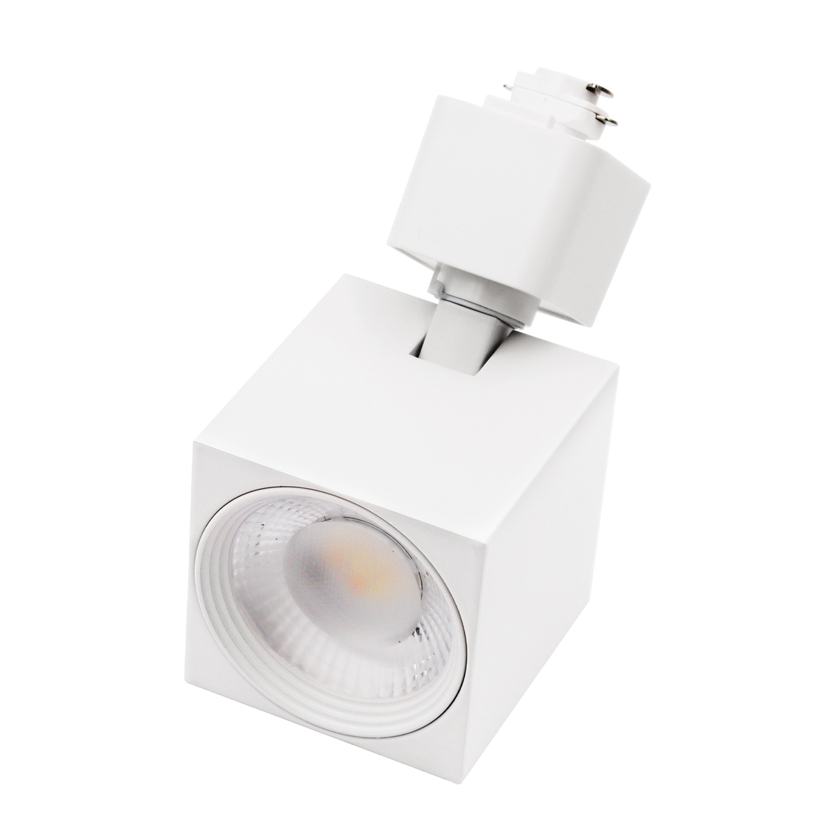 Luxrite LR43882 10W 2" H-track Head - 5 CCT Selectable White Finish -square