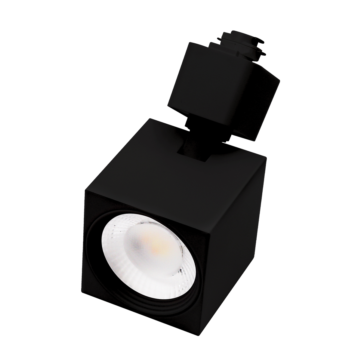 Luxrite LR43883 10W 2" H-track Head - 5 CCT Selectable Black Finish -square