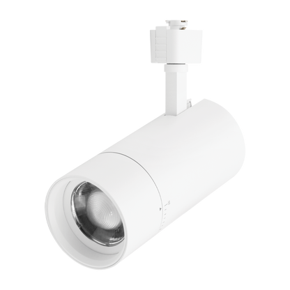 Luxrite LR43886 30W 3" Zoomable J-track Head - 5 CCT Selectable White Finish