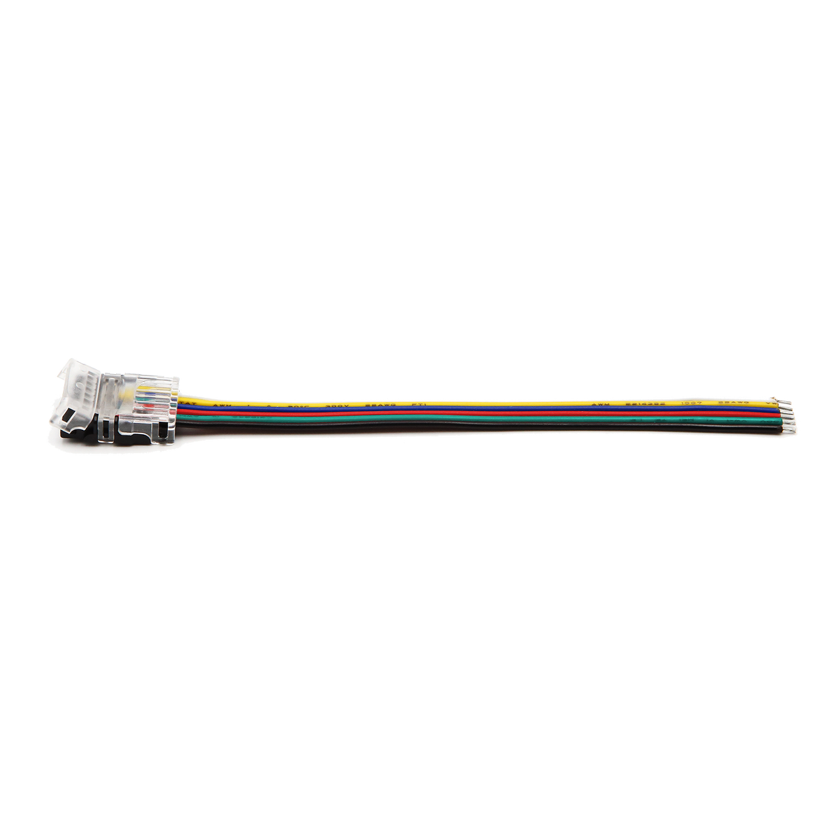 Luxrite LR44809 Rgbww 6 Pin Tape to Cable Connector