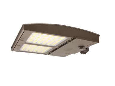 MaxLite M100UC4N-WCSBXCRRPC M Series 55/75/100W, Changeable Lens 4N, 3/4/5K, Bronze, Upper Knuckle Mount, C-MAX Ready, NEMA 3-PIN Photocontrol Receptacle