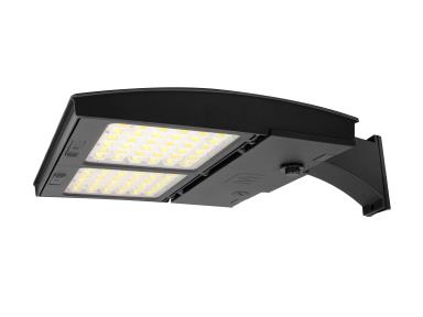 MaxLite M100UC5S-WCSLACR M Series 55/75/100W, Changeable Lens 5S Square, 3/4/5K, Black, Straight Arm Mount, C-MAX Ready